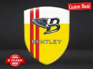 Bentley Harz Sticker Exklusiver Look Edle Dome Badges